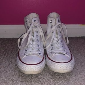 White High-Top Converse